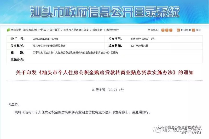 政府贴息政策